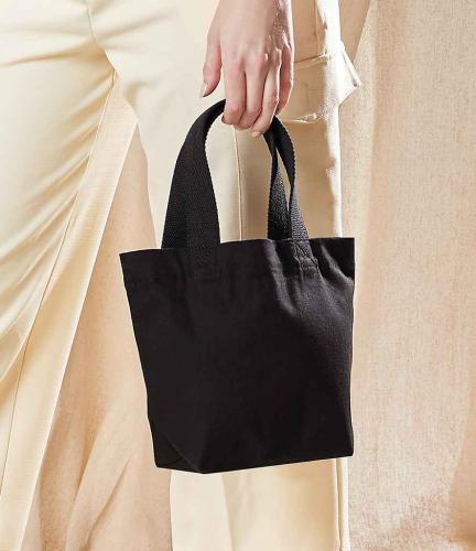 Westford Mill EarthAware� Organic Marina Mini Tote Bag - BLK - ONE